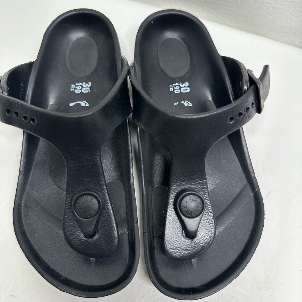 Birkenstock Little Girl Sandal black size 12 - Picture 2 of 9